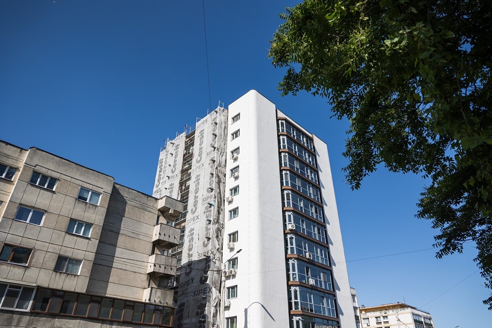 Blocul „Carmen” din Iași, reabilitat în proporție de 80%