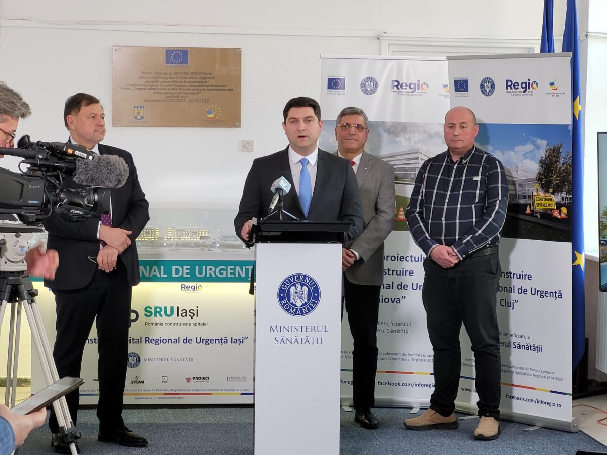 Deputatul Bogdan Cojocaru: „Cea mai mare investiție din istoria Iașului a fost deblocată. Spitalul Regional de Urgență prinde contur”