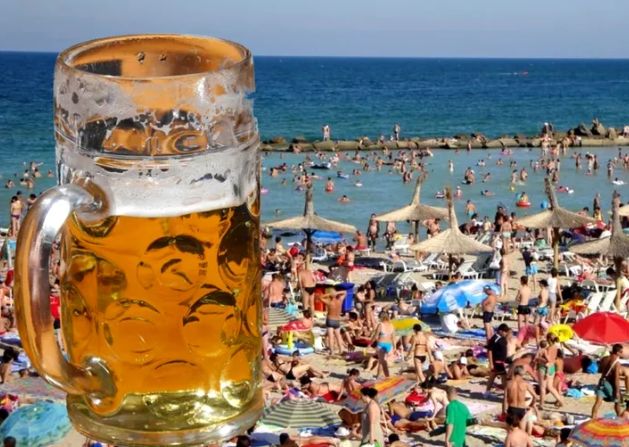 Cât costă o bere la dozator, în Eforie Nord: Turiștii au crezut că este o greșeală!