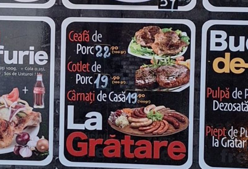 Câți lei costă o ceafă de porc cu cartofi prăjiți, la autoservire în Mamaia! Trebuie să bagi adânc mâna în buzunar
