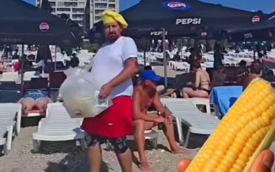 Cât a ajuns să coste porumbul fiert pe plaja din Eforie Nord! Turiștii au crezut inițial că e o glumă!