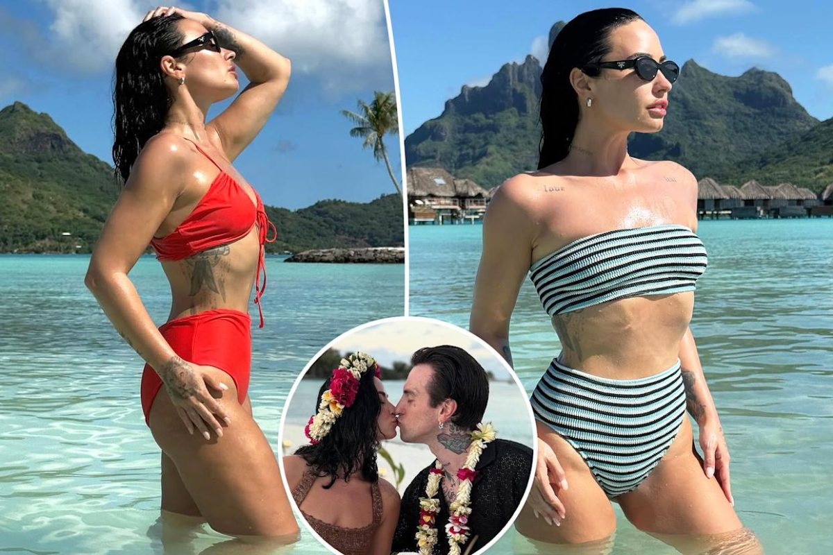 Demi Lovato, în cele mai sexy costume de baie! Cum a cucerit-o Jutes în paradisul tropical