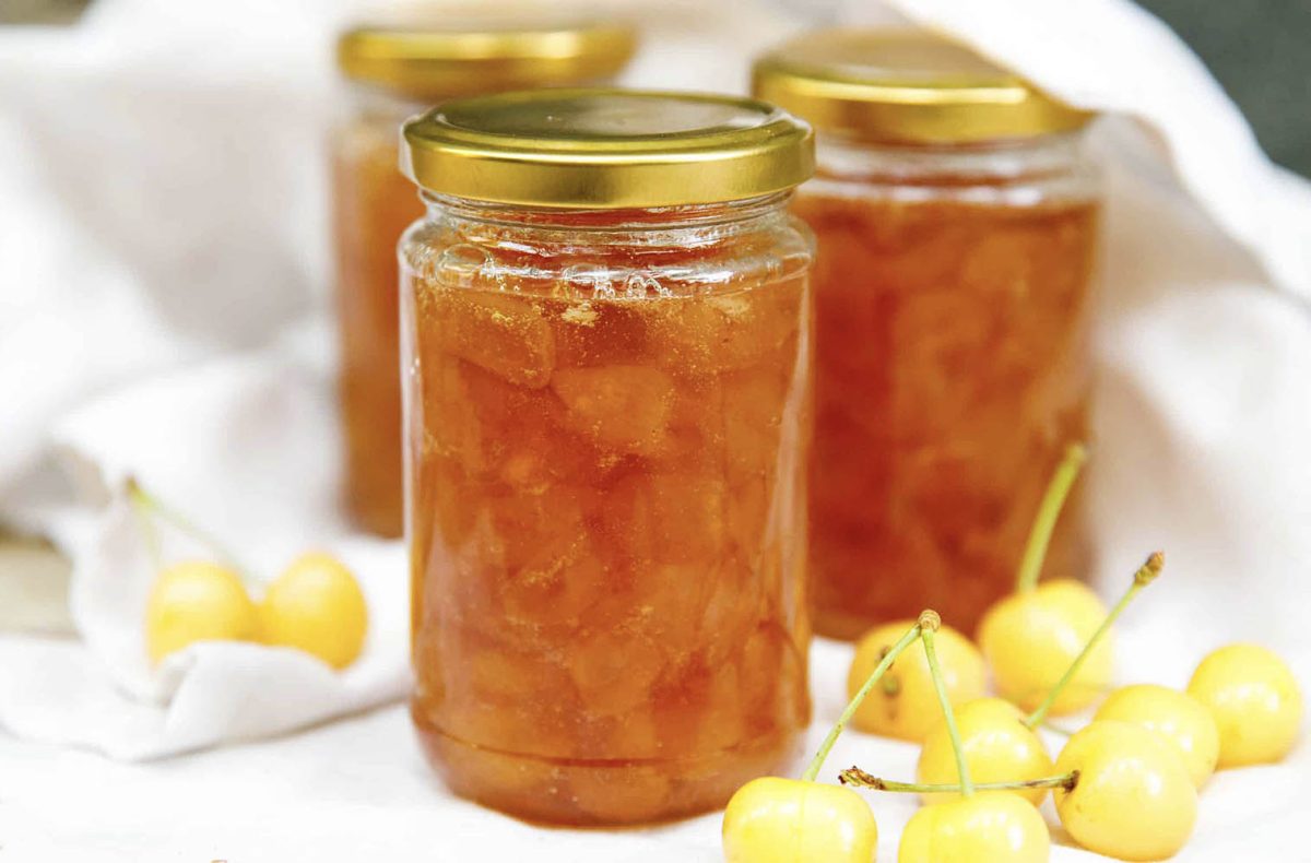 Dulceața de cireșe albe – Rețetă simplă și gustoasă, ca la bunica acasă