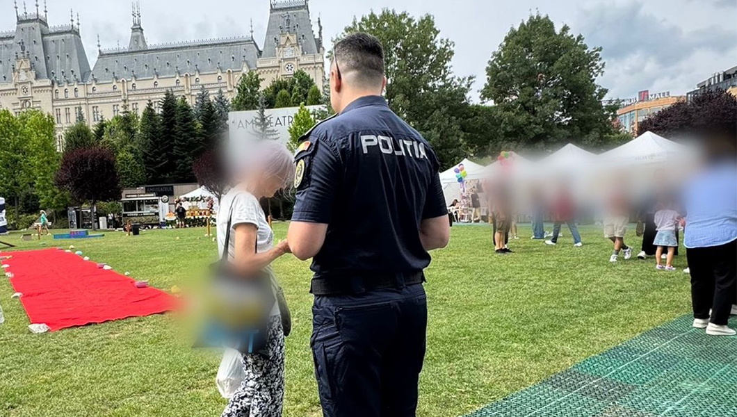 Polițiștii ieșeni, prezenți la Pet Event pentru a promova protecția animalelor și informarea comunității