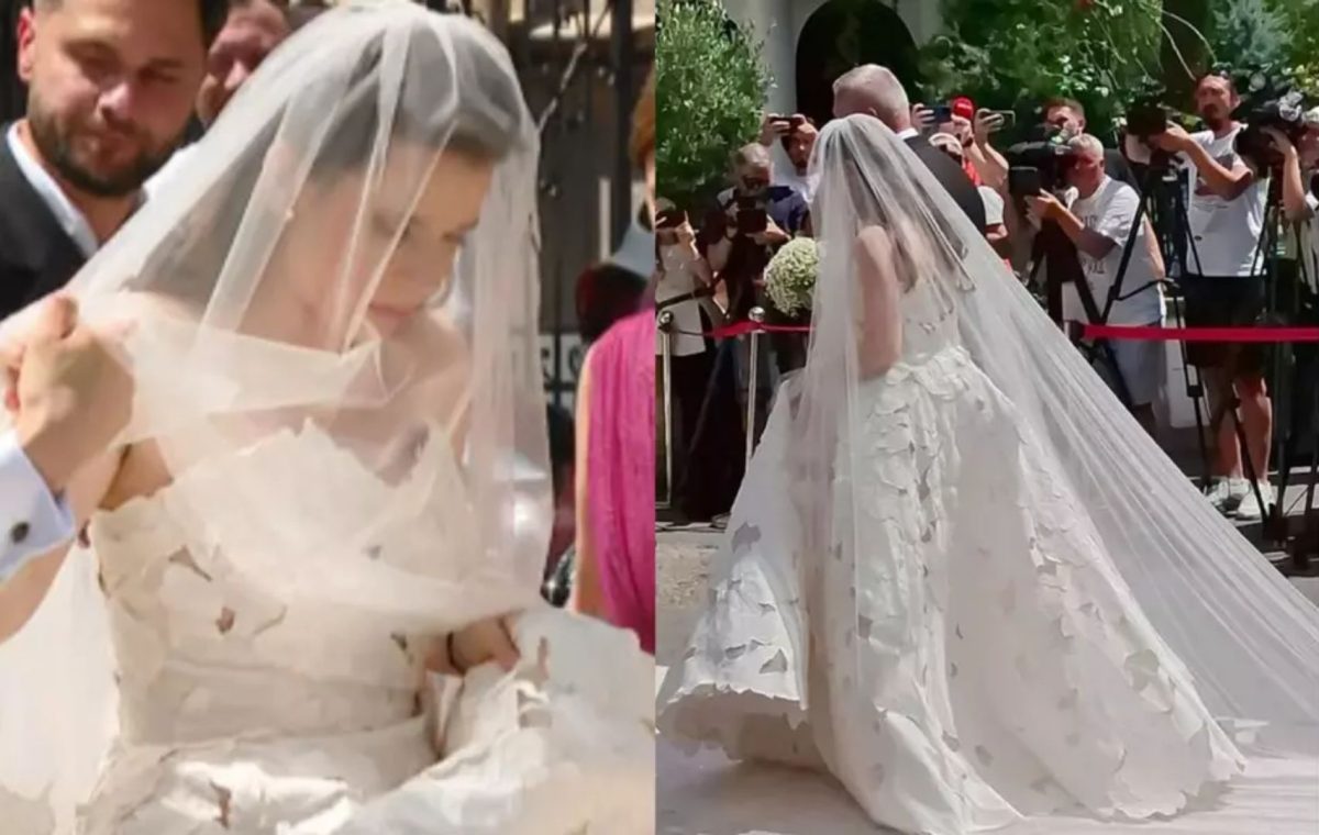 Kira Hagi a purtat o rochie de mireasă spectaculoasă la nuntă. Cât a costat și de unde a fost adusă