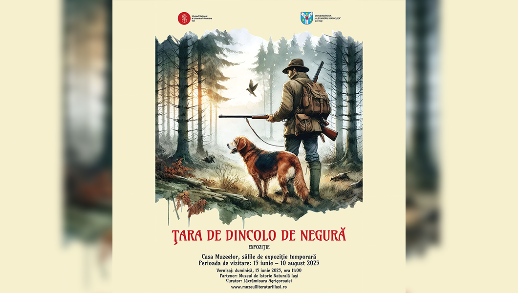 Expoziție dedicată lui Mihail Sadoveanu – scriitor și vânător, la Casa Muzeelor din Iași