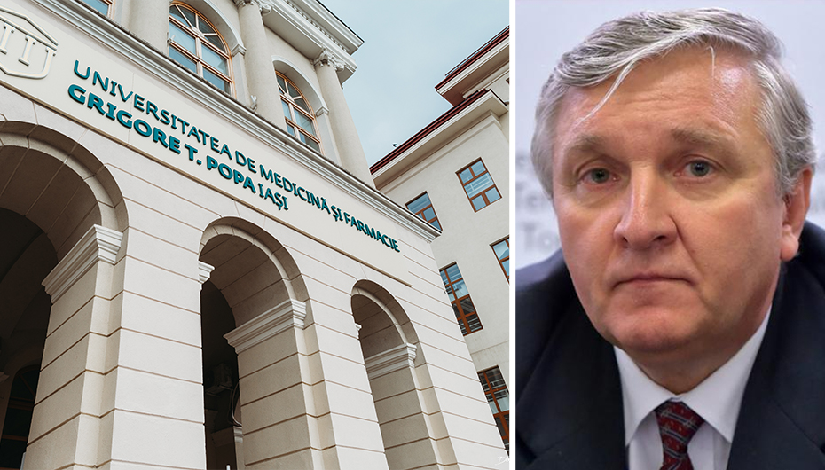 UMF Iași acordă titlul de Doctor Honoris Causa prof. univ. dr. Mircea Beuran