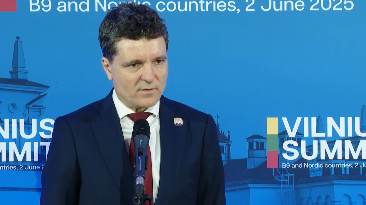 Presedintele Nicușor Dan, declarații de presă de la Vilnius – LIVE VIDEO