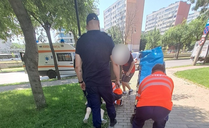 O femeie a fost salvată în ultima clipă pe Splai Bahlui. A intervenit un trecător și un echipaj ISU aflat întâmplător în zonă