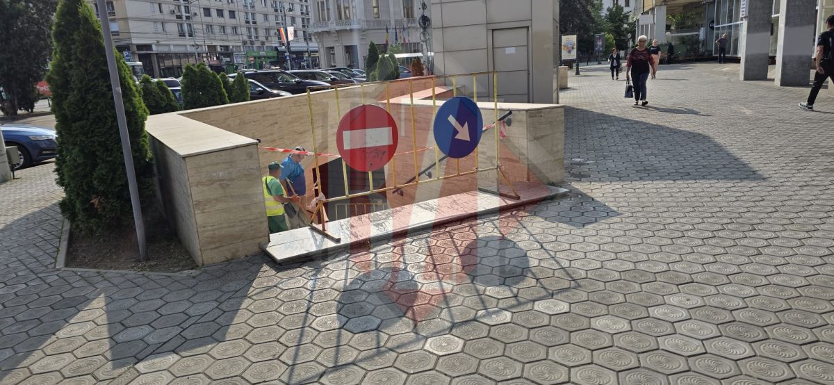 Atenție, ieșeni! Pasajul din Piața Unirii este închis. Iată motivul