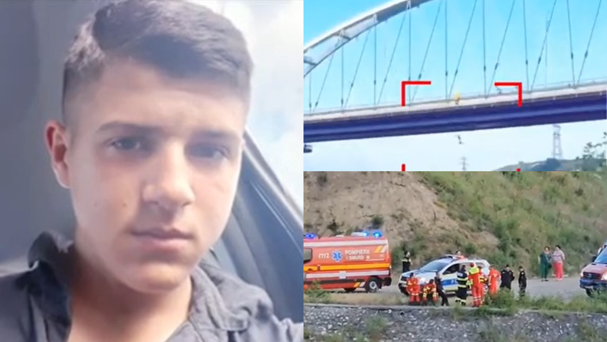 Tudor, un tânăr de 22 de ani, a murit după ce s-a aruncat de pe Podul Murfatlar! Acesta acceptase o provocare pe TikTok