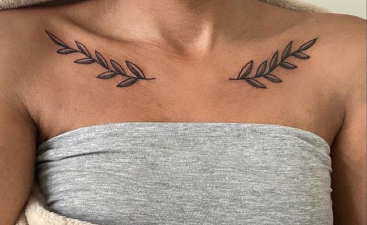Modele de tatuaje pentru fete pe piept. Iată câteva idei din care să te inspiri!
