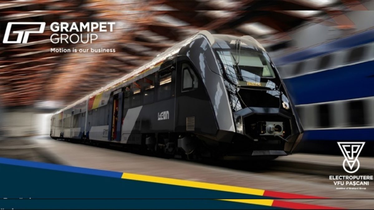 Electroputere Pașcani a construit primul tren automotor din România după 90 de ani! Vehiculul a fost scos în probe pe calea ferată