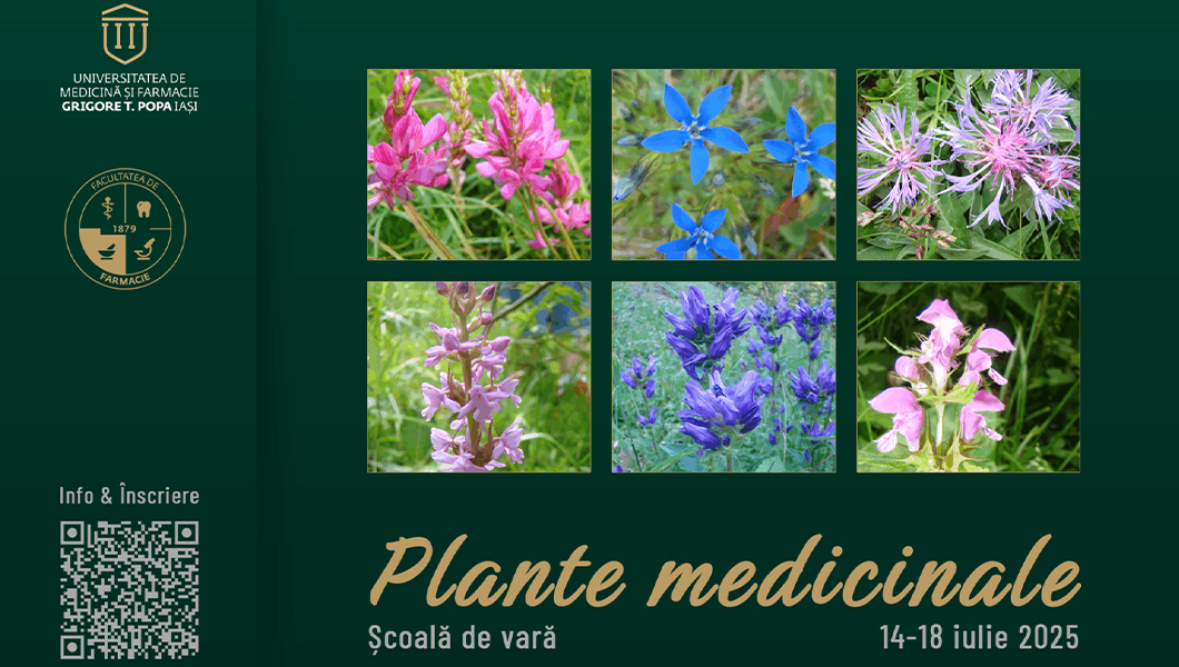 UMF Iași organizează Școala de vară “Plante medicinale” pentru studenții din anul I ai Facultății de Farmacie