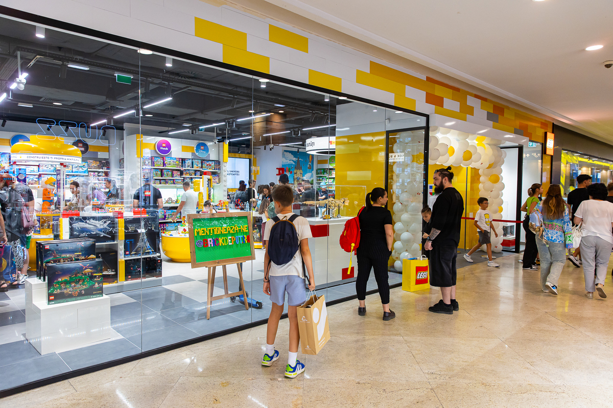 Magazinul Certificat LEGO® s-a deschis în Palas, iar ofertele inaugurale continuă până pe 27 iulie 
