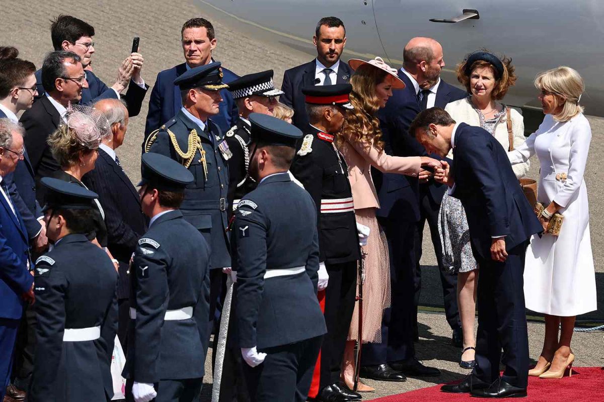 Macron, în centrul atenției la banchetul regal! Ce i-a făcut Prințesei Kate i-a lăsat pe toți mască