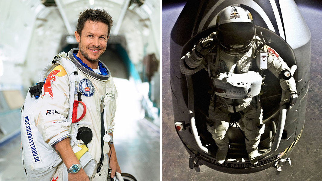 Cine sunt membrii familiei lui Felix Baumgartner. Imagini inedite cu părinții acestuia
