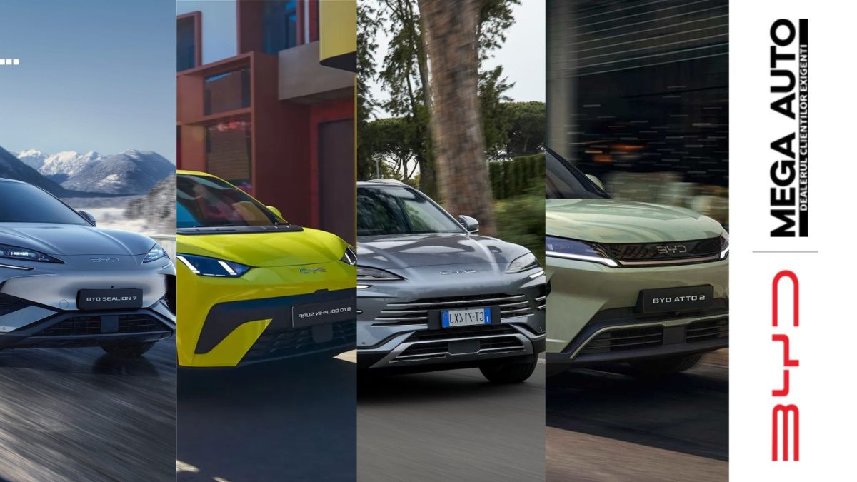 Mega Auto organizează lansarea BYD Seal, în Grădina Palas Iași
