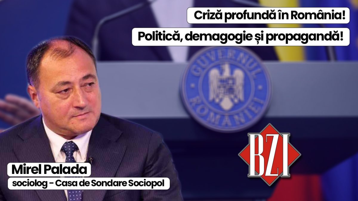 Top talk-show BZI LIVE alături de hâtrul și incisivul sociolog, Mirel Palada – Casa de Sondare Sociopol! Totul despre subiectele actuale, necenzurat, direct și fără menajamente
