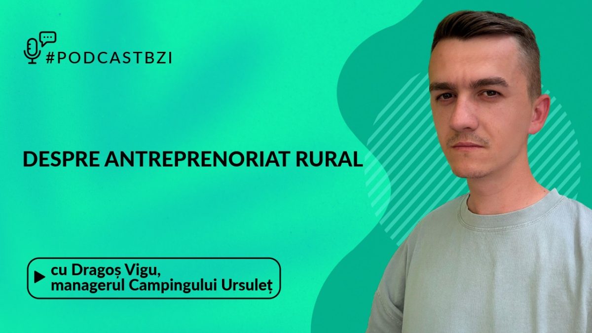 LIVE VIDEO – Dragoș Vigu, managerul Campingului Ursuleț, despre antreprenoriat rural