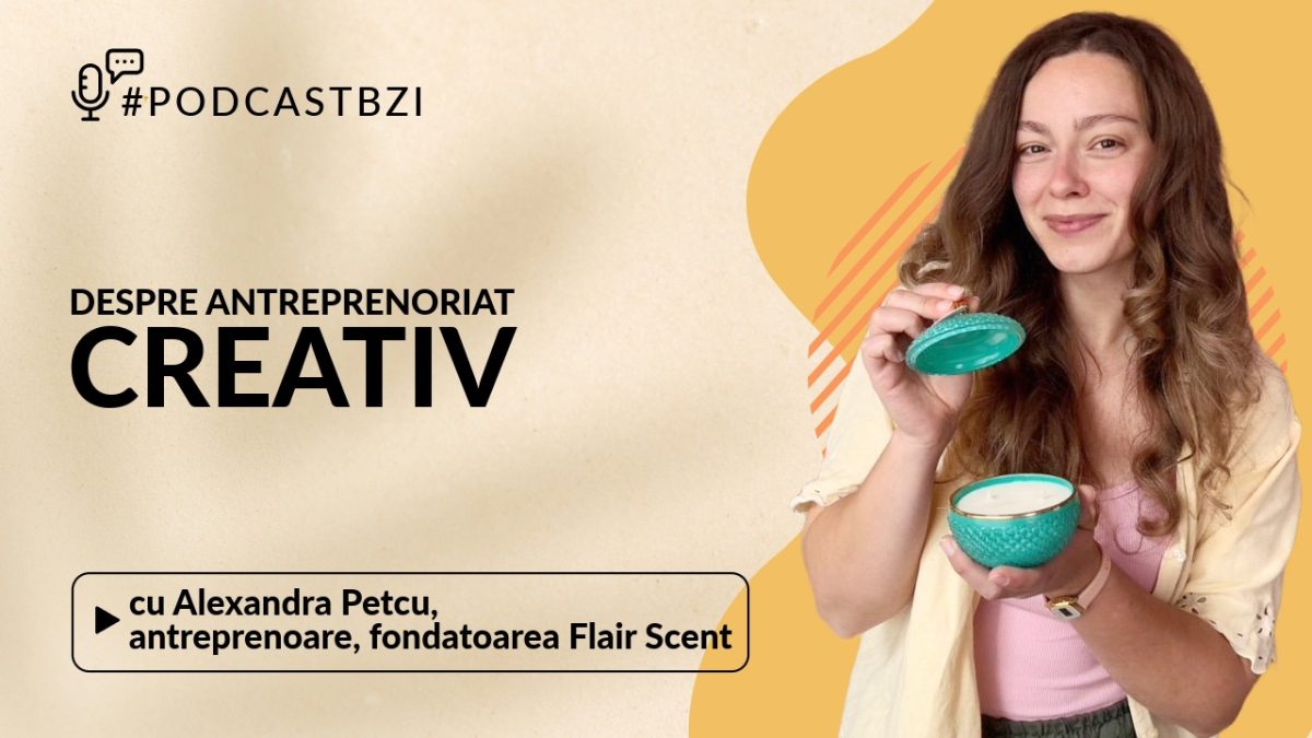 Alexandra Petcu, antreprenoare, fondatoarea Flair Scent, despre antreprenoriat creativ