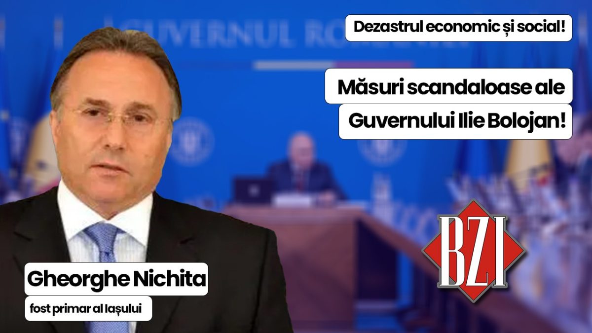 Super talk-show BZI LIVE alături de invitatul special permanent Gheorghe Nichita, fost primar al Iașului! Analiza celor mai fierbinți și de interes public subiecte