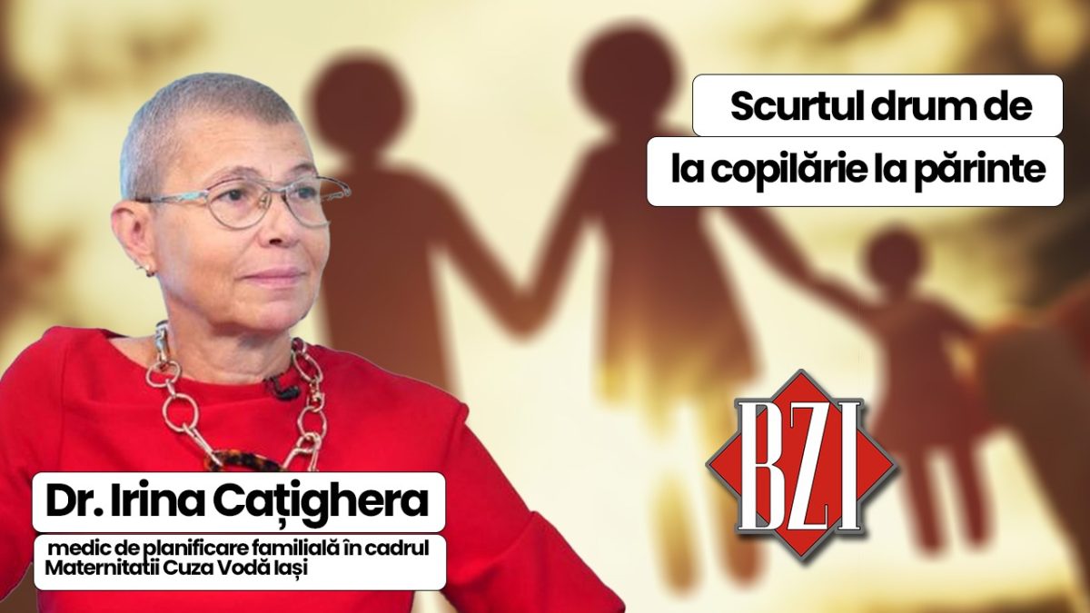 LIVE VIDEO – Scurtul drum de la copilărie la părinte, și care este realitatea vieții sexuale a tinerilor din zilele noastre, discutăm la emisiunea de sănătate BZI LIVE, împreună cu dr. Irina Cațighera, medic de planificare familială în cadrul Maternitatii Cuza Vodă Iași