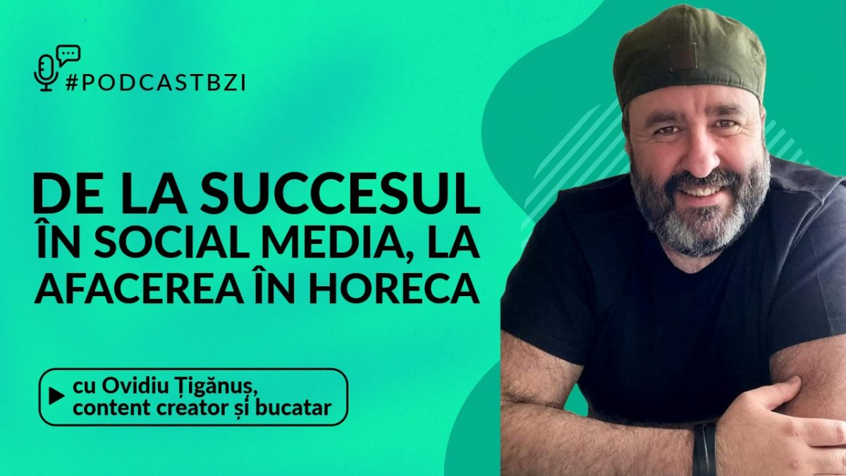 Bărbosu, celebrul TikToker bucătar, vine la #PodcastBZI! Despre succesul în mediul online, pasiunea pentru bucătărie și afaceri