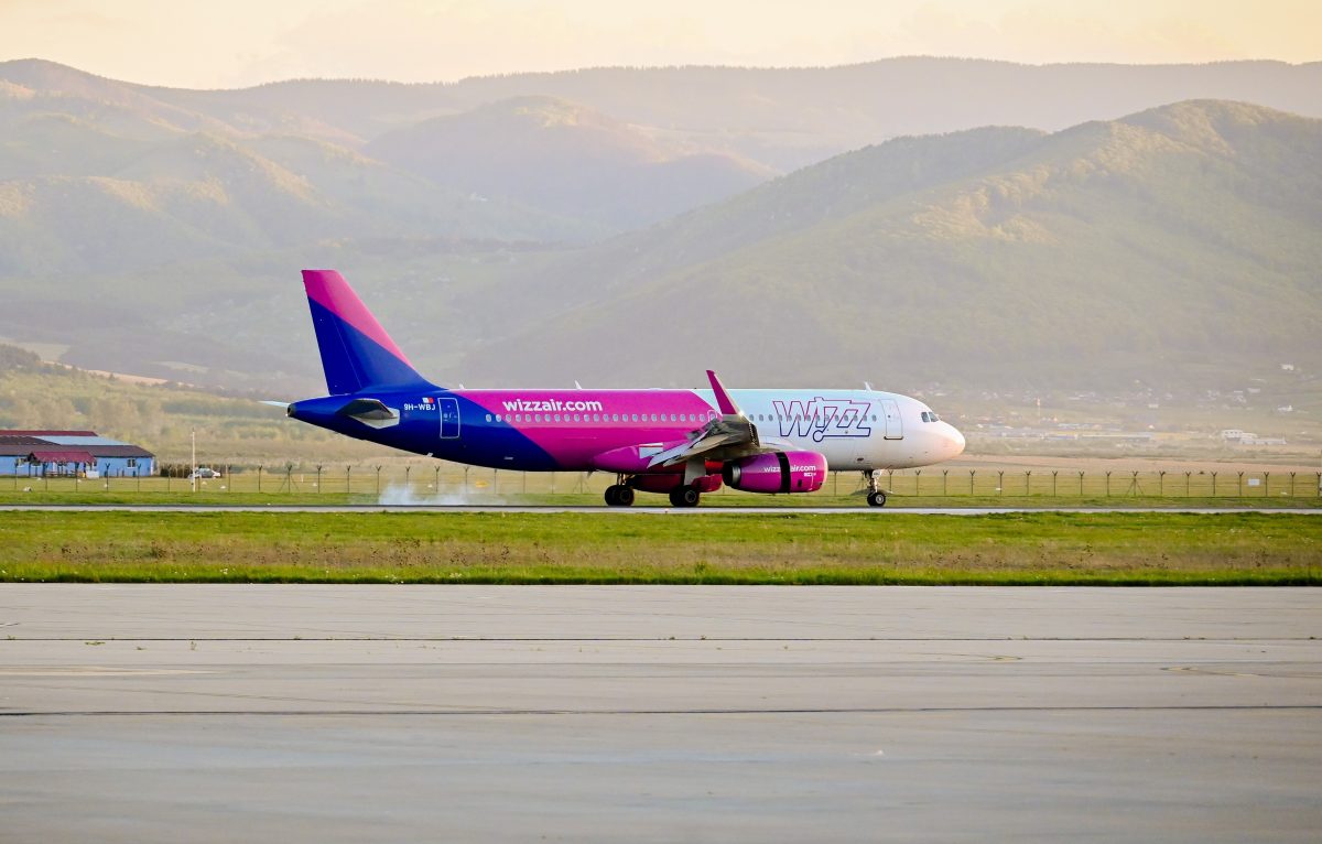 Wizz Air reia zborurile directe din Iași către Tel Aviv, pe 4 septembrie
