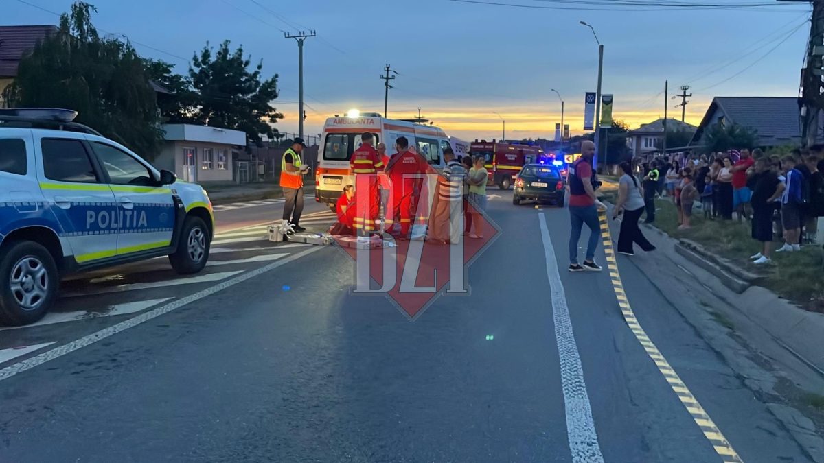 Accident grav la Lețcani. O femeie a fost omorâtă pe trecerea de pietoni. Traversa regulamentar – EXCLUSIV, FOTO/VIDEO, UPDATE