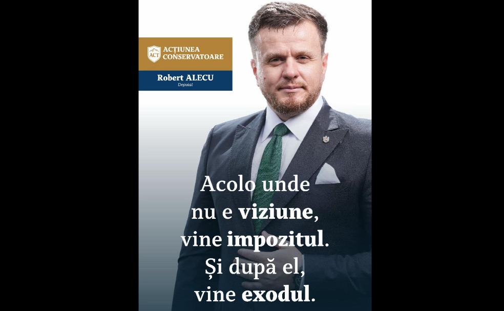 Robert Alecu, deputat: „Nu vă jucați cu România. Când guvernul n-are viziune, pune taxe. Și când pun taxe fără cap, oamenii pleacă”