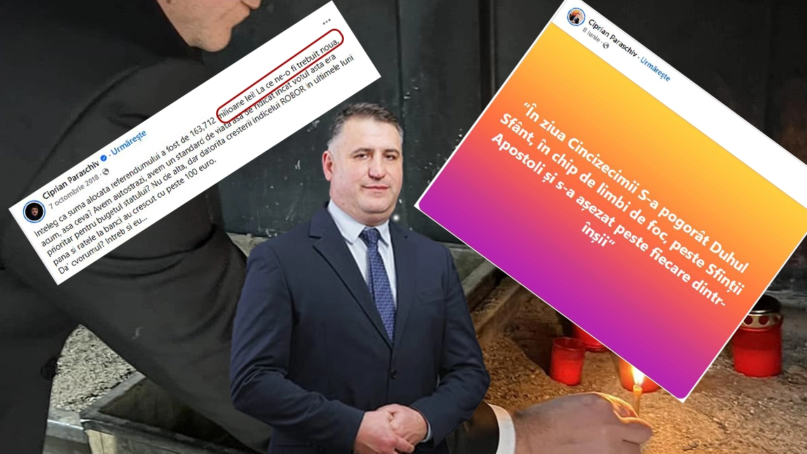 Ciprian Paraschiv, deputat AUR, un cameleon politic de manual: de la „progresist” anti-referendum la pupător de moaște