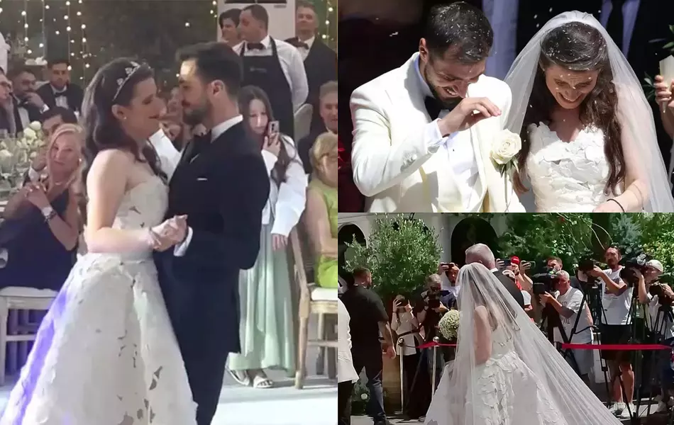 Ce cadou de nuntă i-a impresionat pe Kira Hagi și soțul ei, Thomas Ferfelis. Au rămas fără cuvinte