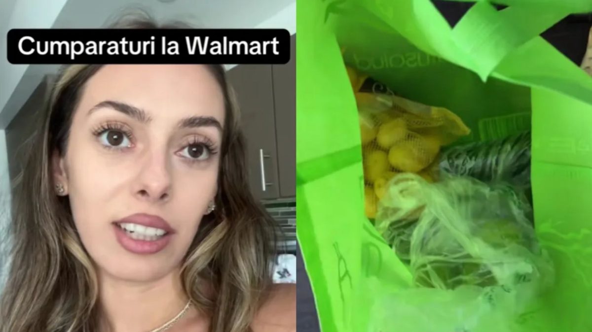 Cât a plătit o româncă din SUA pentru un coș plin de cumpărături. Multe produse sunt mai ieftine decât în România
