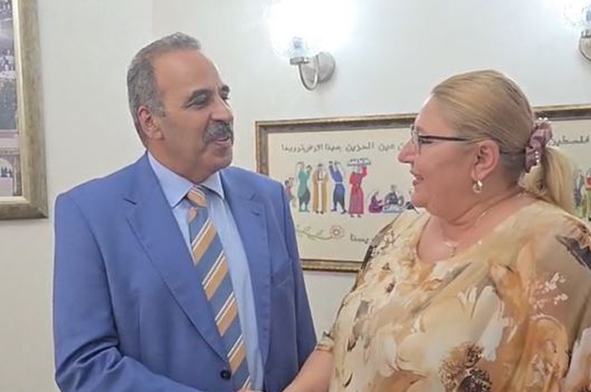 Delegația S.O.S. România la Ambasada Palestinei de la Sofia. „Nouă nu ne e frică de Israel!”
