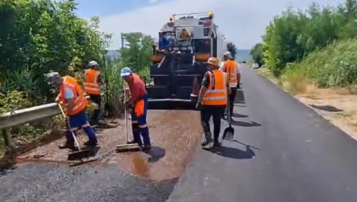 Atenție, șoferi! Lucrări pe DN28G la Golăești pentru legătura cu podul peste Prut