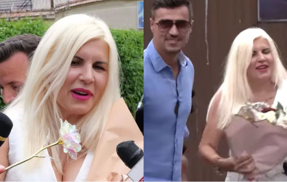 S-a aflat de ce a purtat Elena Udrea costum alb la ieșirea din închisoare. Ce a vrut să transmită cu alegerea ei vestimentară