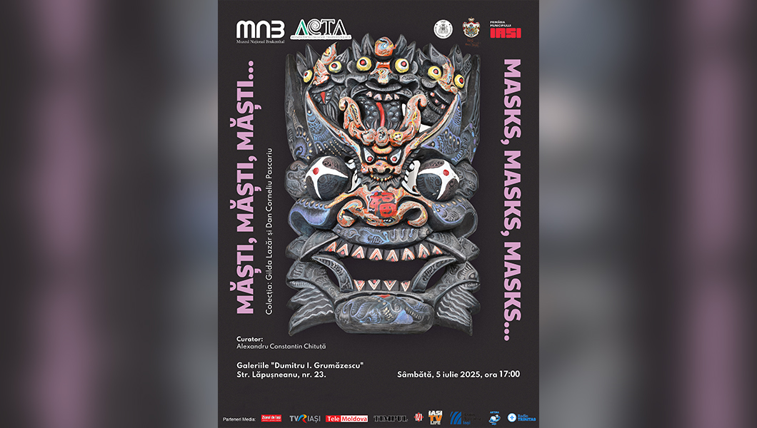 „Măști, Măști, Măști…”, expoziție de artă și simboluri la Iași
