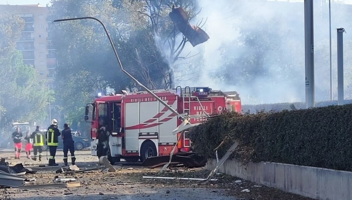 Explozie devastatoare în estul Romei! Zeci de răniți, inclusiv pompieri și polițiști, după un incendiu uriaș la o benzinărie