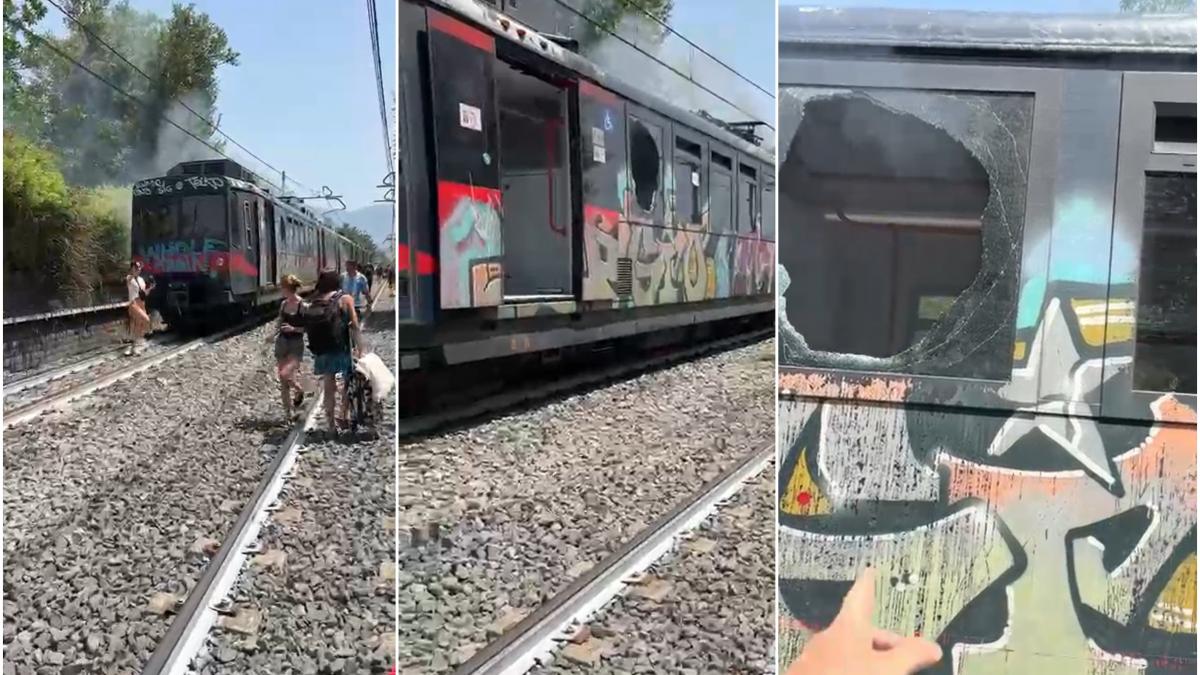 Explozie în mers! Călătorii unui tren, martori ai groazei: „Strigam cu toții să oprească!”