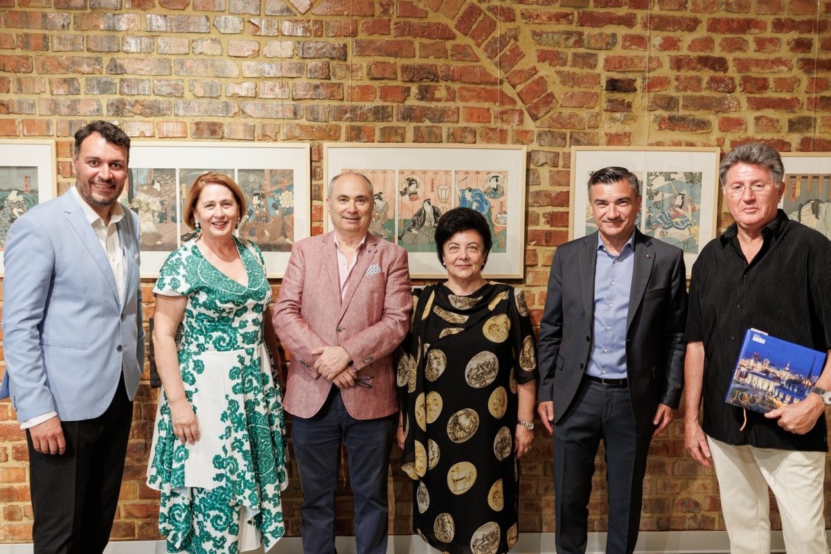 Palatul Braunstein deschide expoziția permanentă „Fascinanta stampă japoneză” – un omagiu adus artei tradiționale nipone