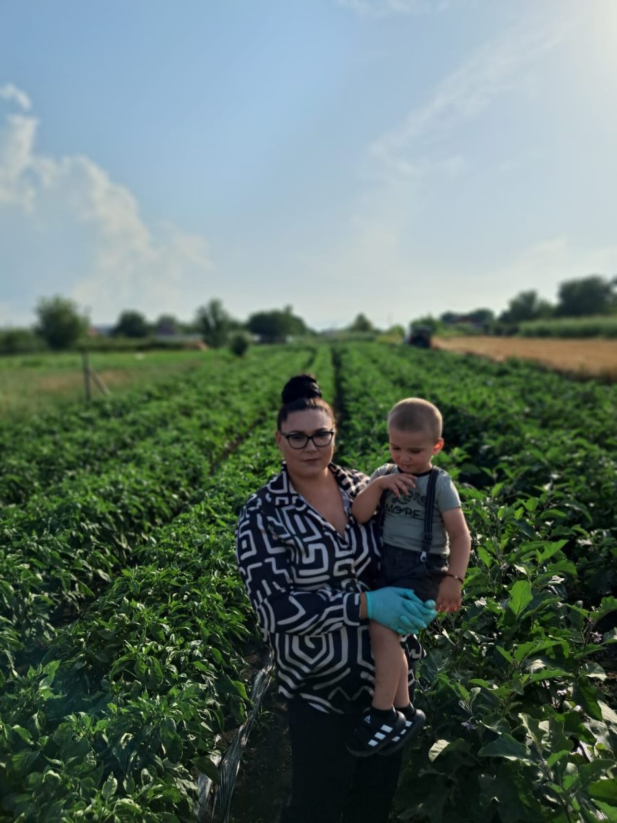Grădina lui Guguță, un business a unei horticultoare din județul Iași
