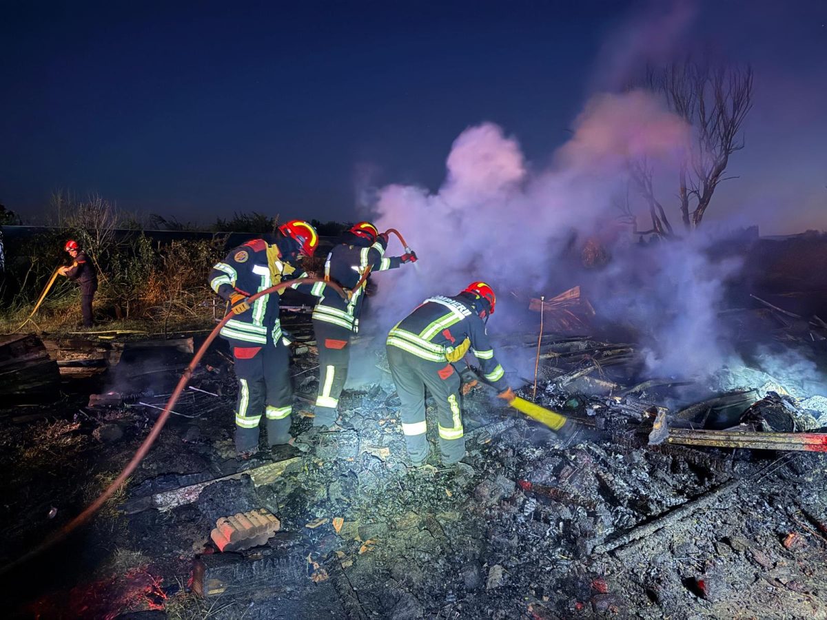 O nouă intervenție a pompierilor români în sprijinul autorităților franceze