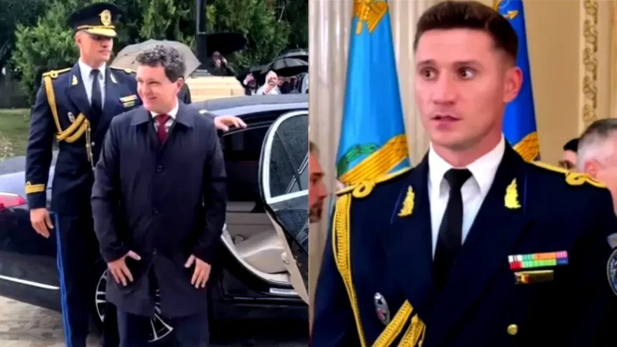 Ionuț, ofițerul SPP al președintelui, la datorie în Austria. Cum a fost surprins aceesta alături de familia lui Nicușor Dan
