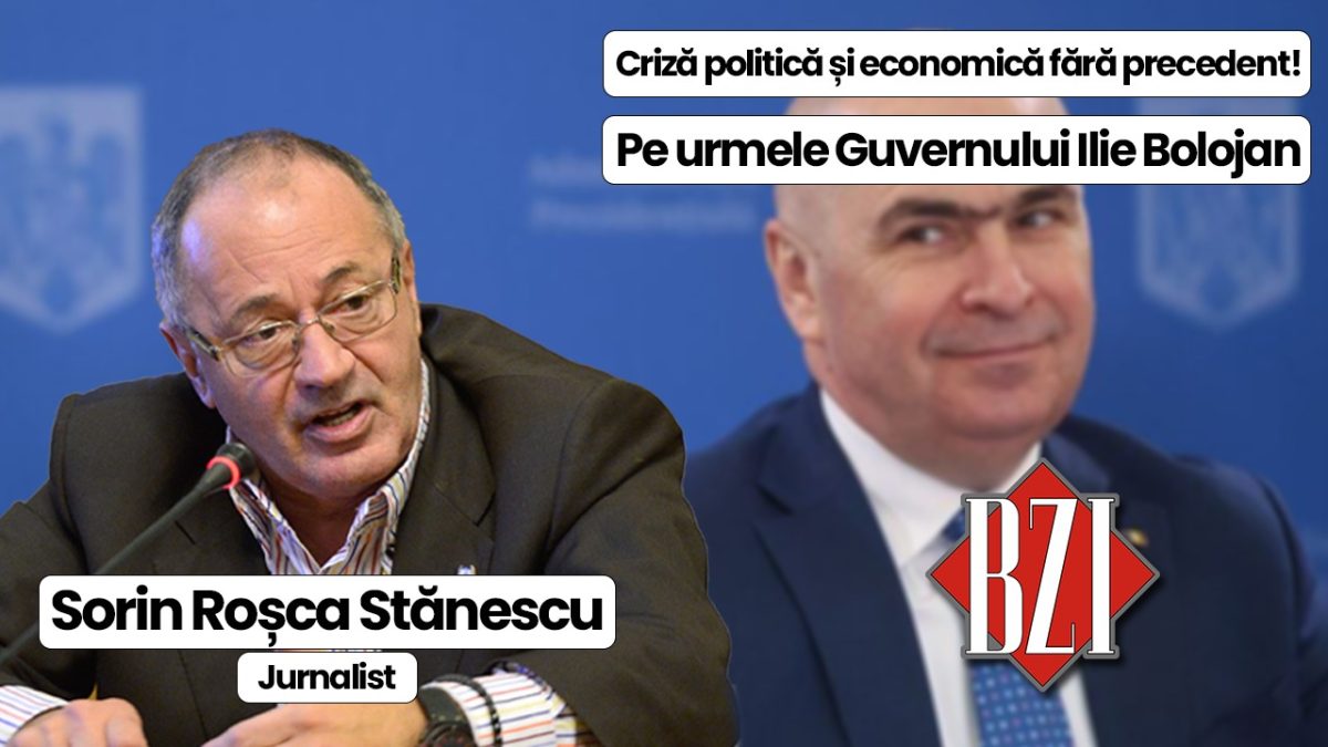 Super talk-show BZI LIVE cu invitatul special permanent, nașul presei din România, senior-jurnalistul Sorin Roșca Stănescu! De la Anastasiu, Piedone și Bolojan la Fâșia Gaza, Donald Trump versus restul Lumii
