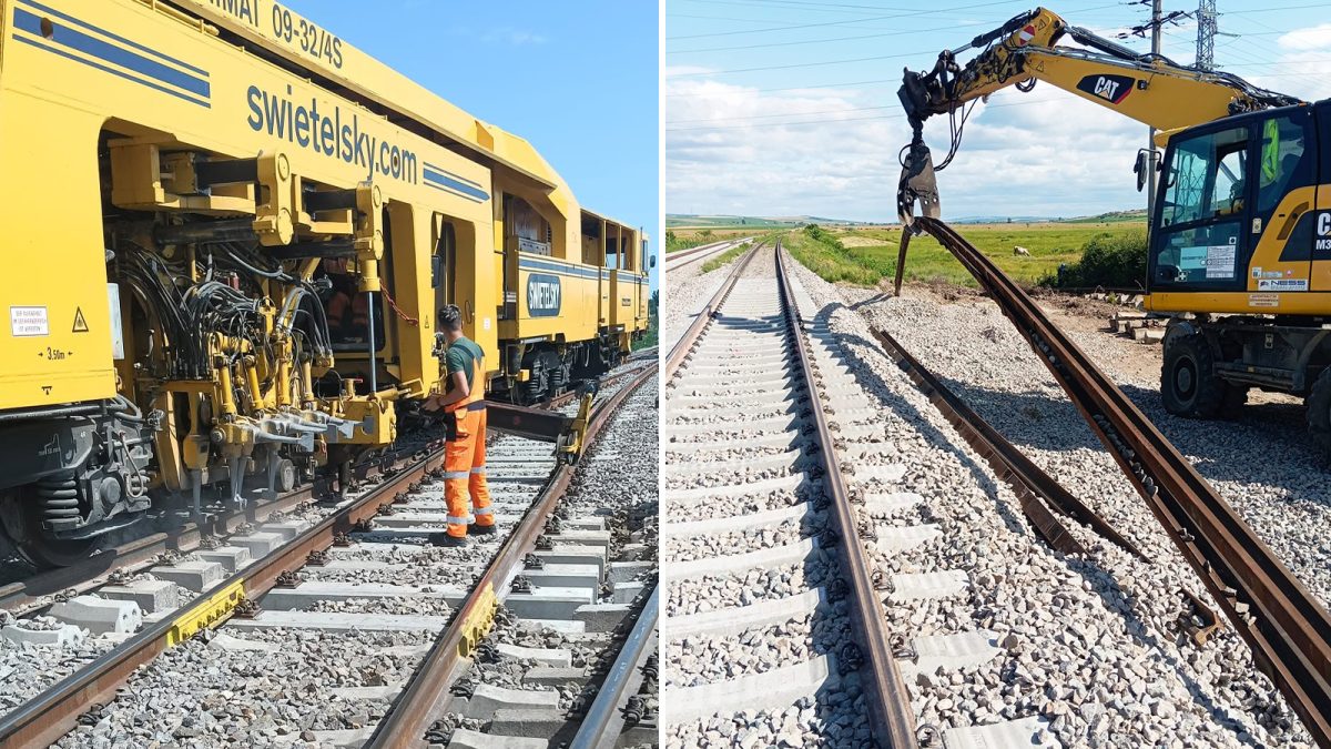 Trenurile vor circula cu o viteză mai mare pe o magistrală importantă din România. Lucrările de modernizare sunt aproape finalizate