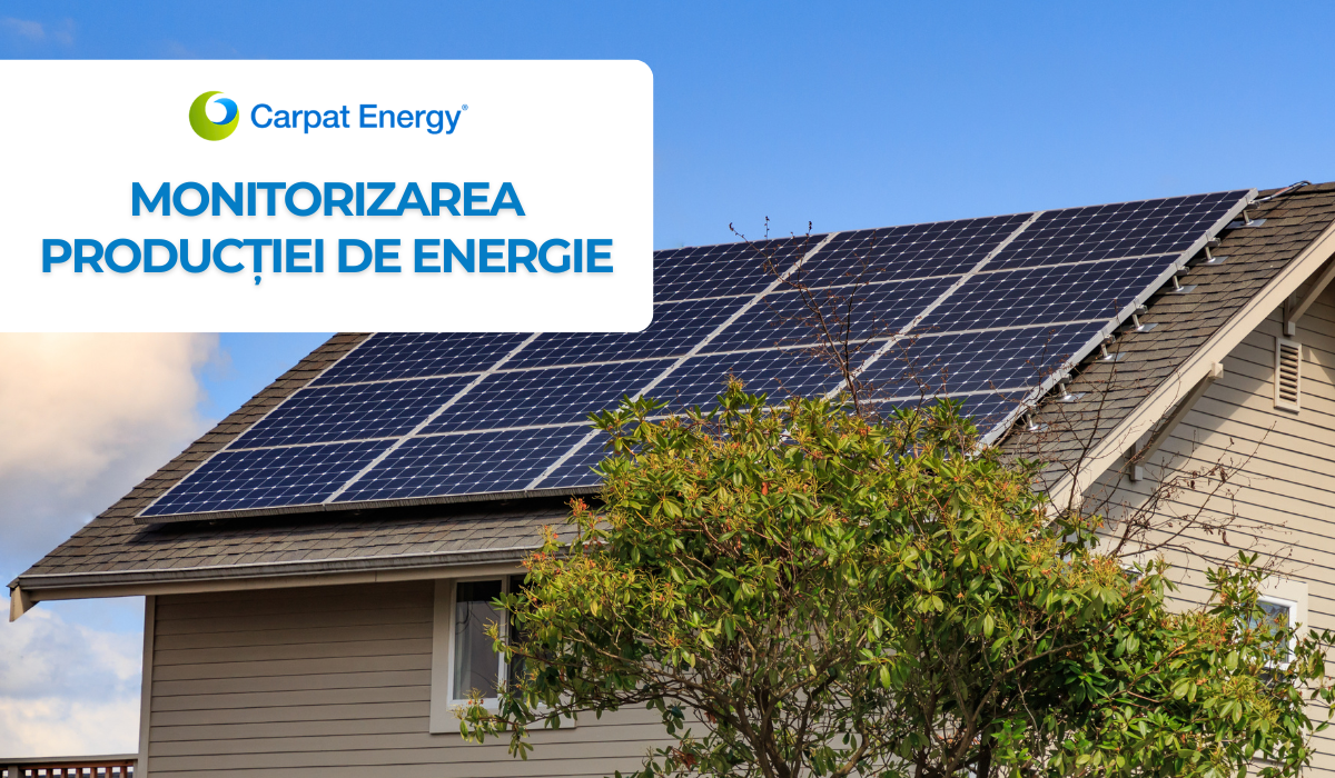 Monitorizarea producției și consumului de energie