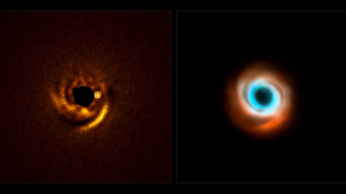 O lume nouă prinde viață în Univers! Imagini uimitoare cu o planetă în plină formare
