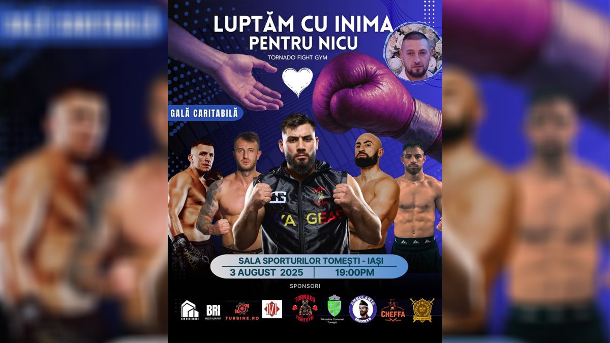 Super gală de lupte la Iași! Sportivii vor intra în ring pentru o cauză nobilă