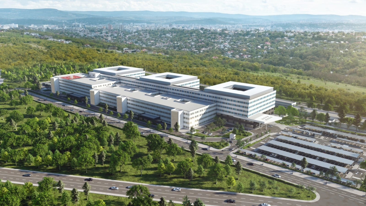 Începe construcția Spitalului Regional de Urgență Iași! Astăzi va fi semnat contractul de lucrări pentru Pachetul 2